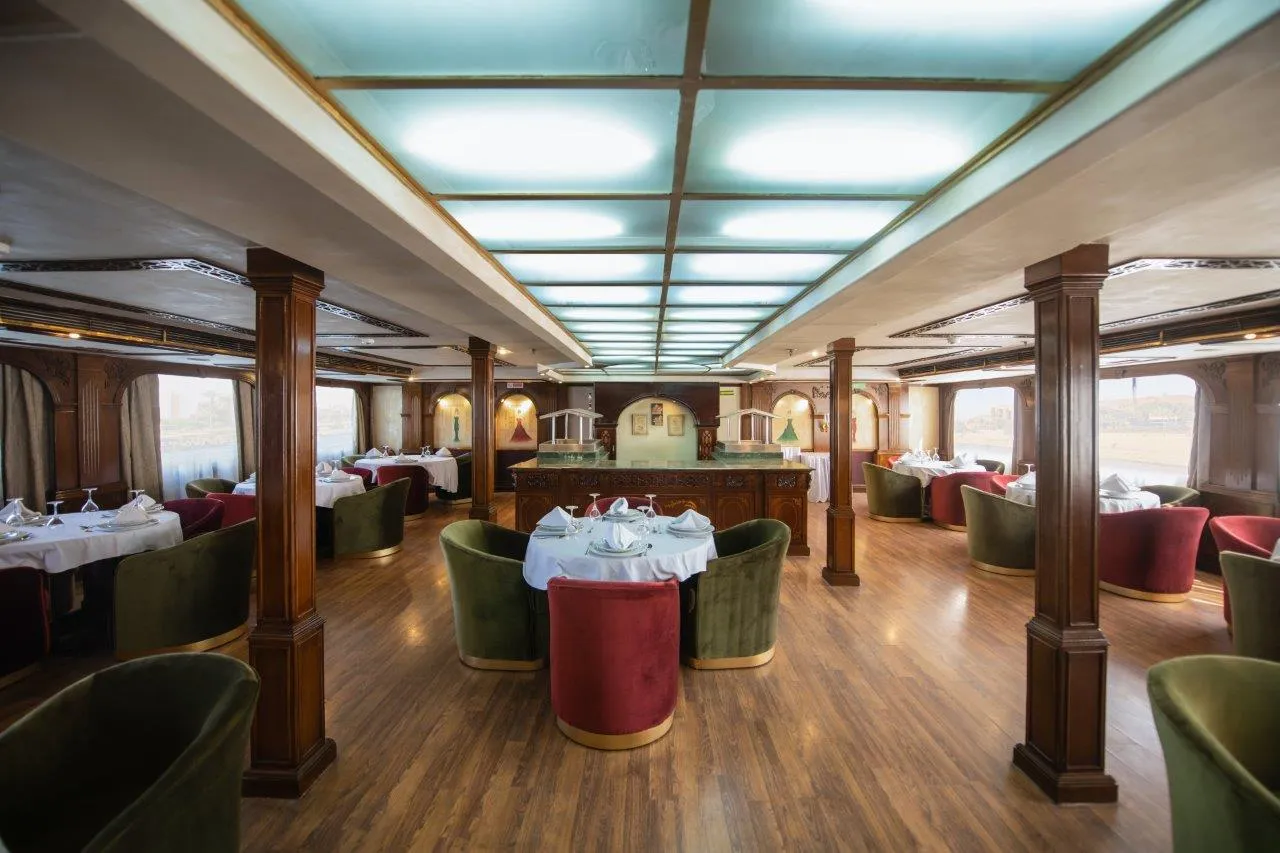 Lounge aboard the SUNRISE Terramar Nile Cruise Nile cruise